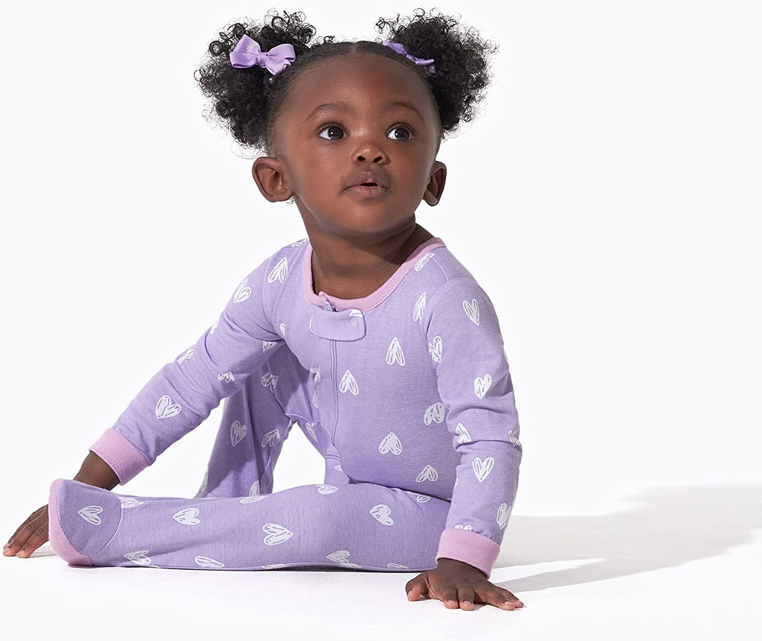 Onesies Brand baby-girls 4-pack Sleep 'N Play Footies Multi Pack - Image 2